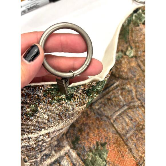 Angel of Love Tapestry Wall Hanging Angel Flowers 25" x 33" Lena Lui Romanticism - Picture 7 of 11